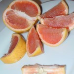 grapefruit slices